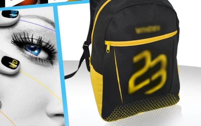 Conception de sac a dos conferences polyester