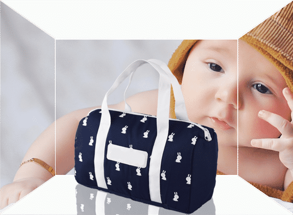 Fabricant de sac à langer bébé sur-mesure personnalisable