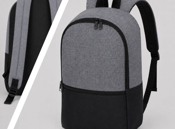 Sac à dos cabine gris et noir personnalisé sur mesure