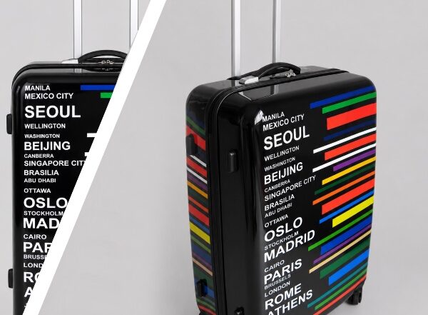 Valise cabine noire personnalisée sur mesure