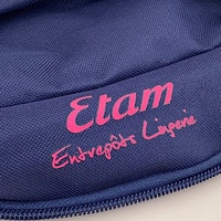 Impression du logo Etam sérigraphie